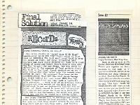 ANGRY SAMOANS Metal Mike Scrapbook 1980 – P.J. Galligan on Lead Guitar Page 21